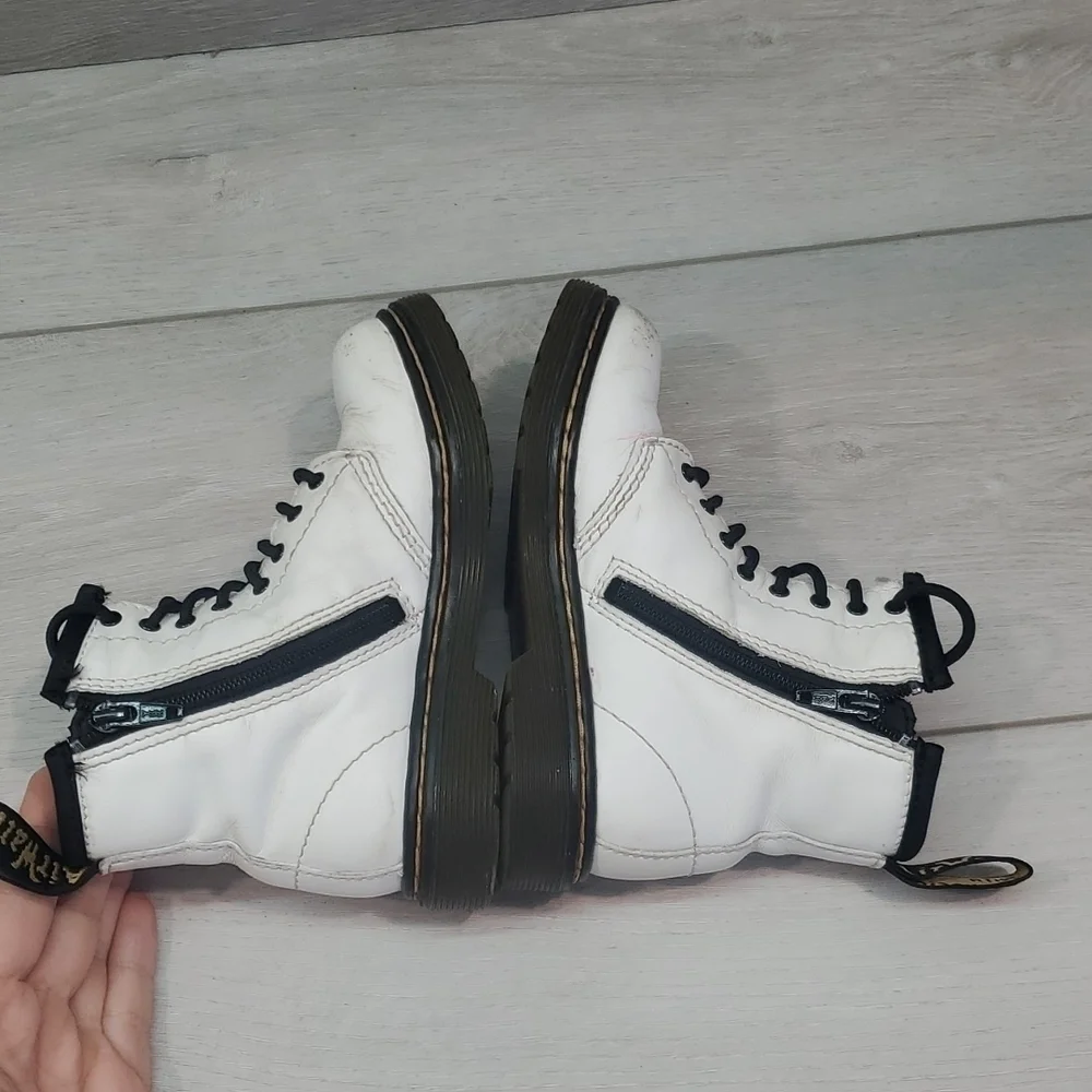 Dr.Martens Kids Girls 1460T Boots shoes sz UK 8 US 9